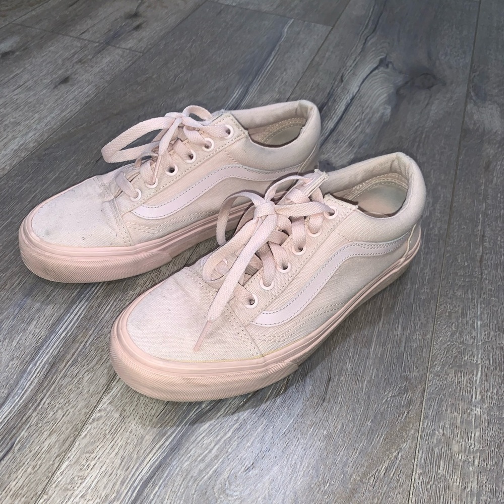 Pastel Pink Vans